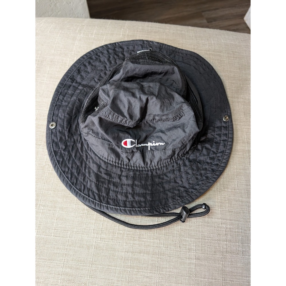 Champion Adjustable Bucket Hat  Black‎